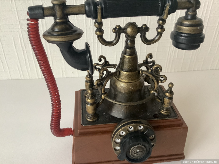 Ретро телефон для больших кукол (фото 3)