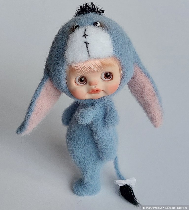 Кукла Obitsu11, ослик Иа — Авторские куклы (фото 4)