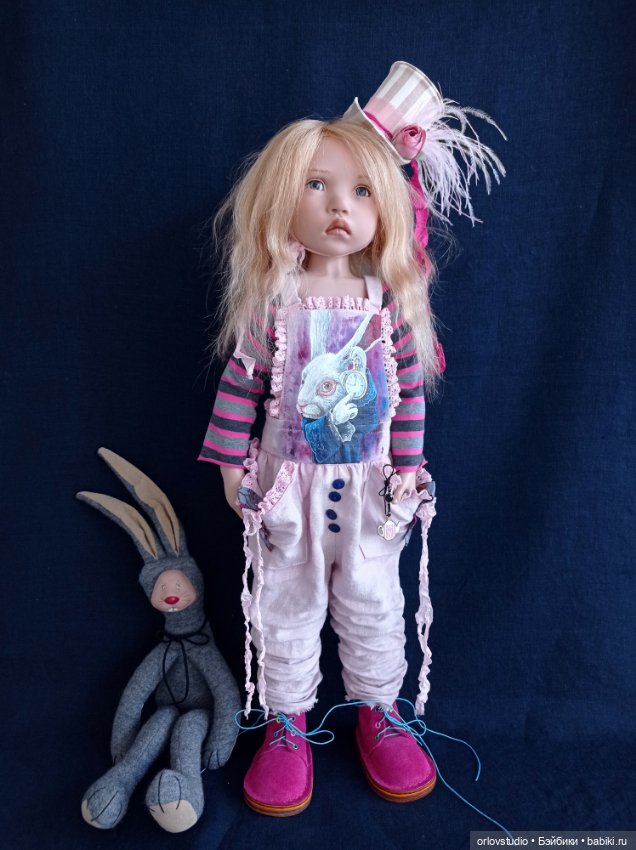 💜Комбинезон "Кролик с часами"💜 (фото 7)