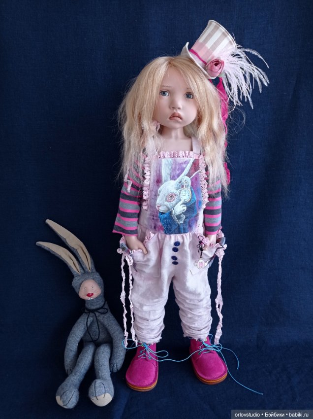 💜Комбинезон "Кролик с часами"💜 (фото 9)