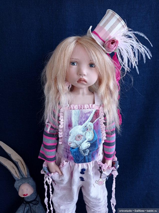 💜Комбинезон "Кролик с часами"💜 (фото 2)