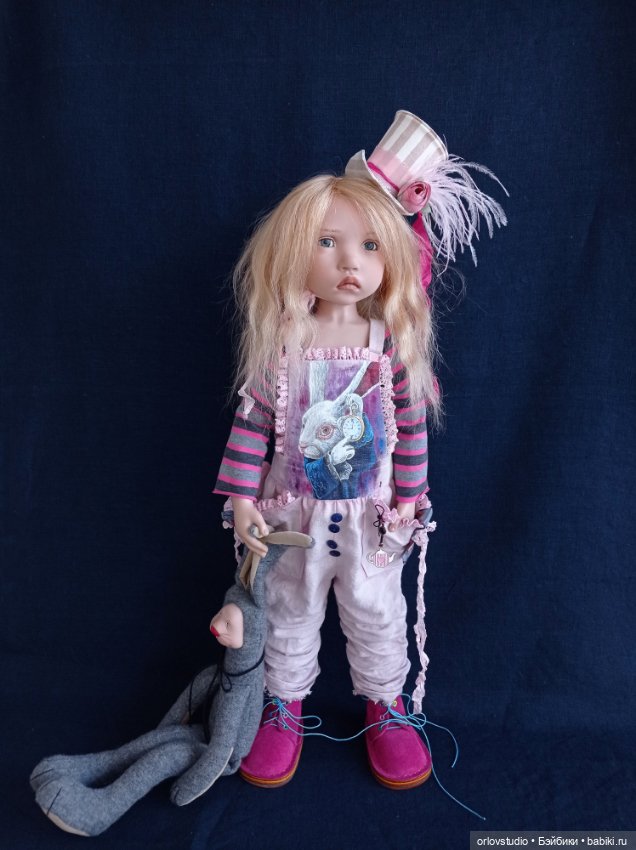 💜Комбинезон "Кролик с часами"💜 (фото 10)