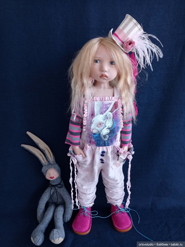 💜Комбинезон "Кролик с часами"💜 (фото 5)