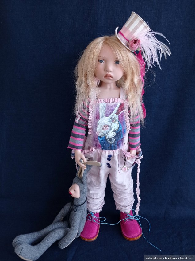 💜Комбинезон "Кролик с часами"💜 (фото 3)