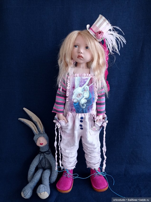 💜Комбинезон "Кролик с часами"💜 (фото 6)