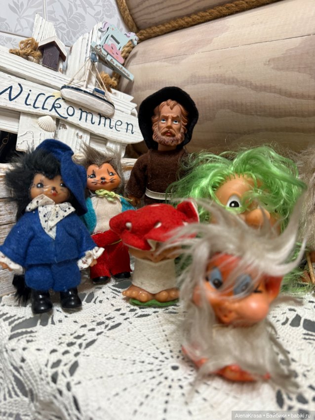 Чудики тролли пятки гномики человечки (фото 2)