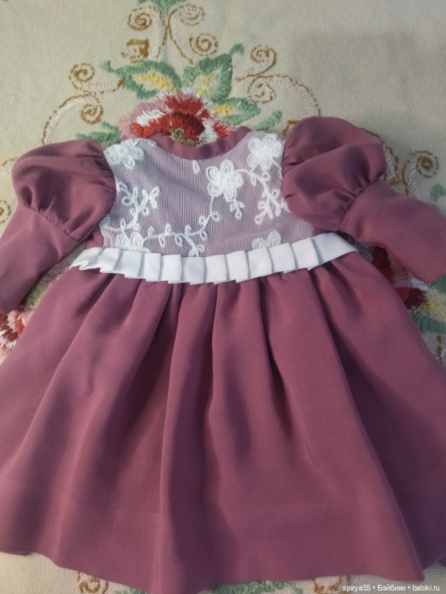 Скидка! Платья для антикварных кукол (фото 3)