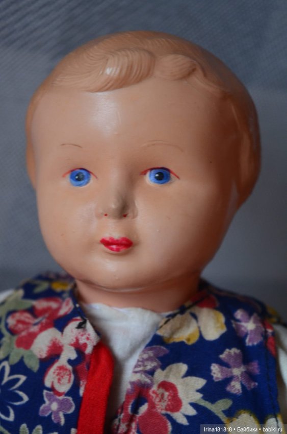 Кукла целлулоид мягконабивная ссср (фото 4)