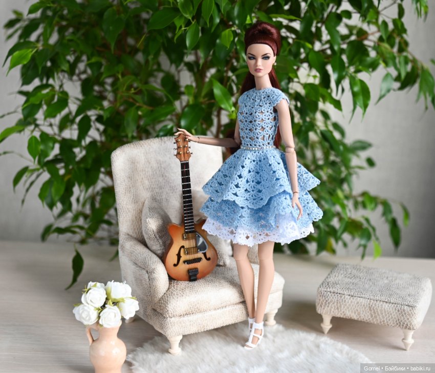 Платье голубое для Интегрити (фото 5)