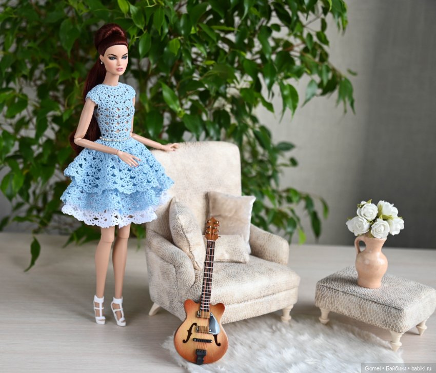 Платье голубое для Интегрити (фото 7)