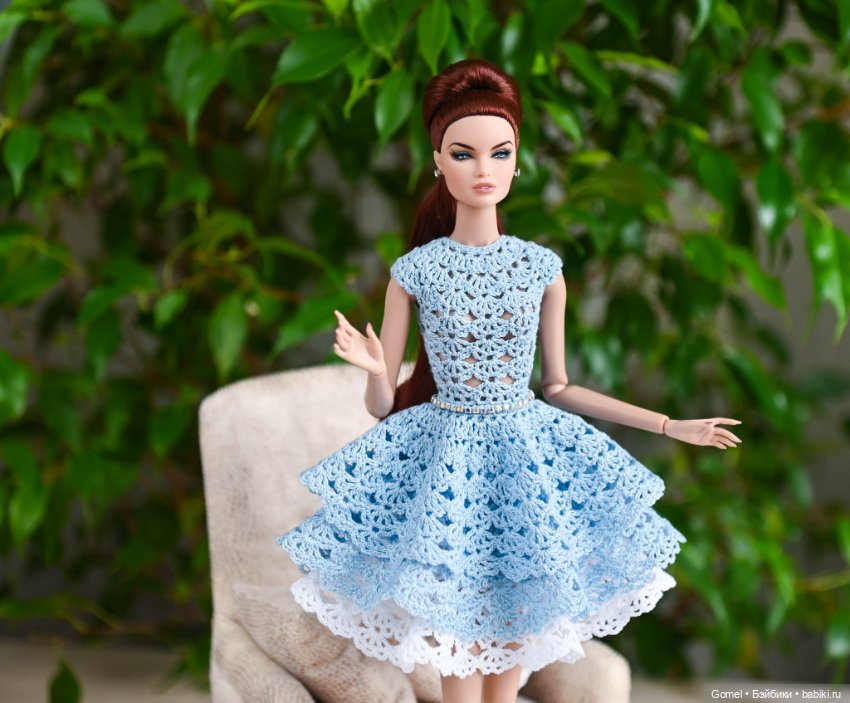 Платье голубое для Интегрити (фото 2)