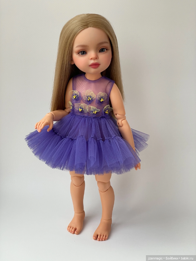 МК «Фиалковое платье + ободок. Техника работы с фатином. Подробные видео-уроки» (фото 2)