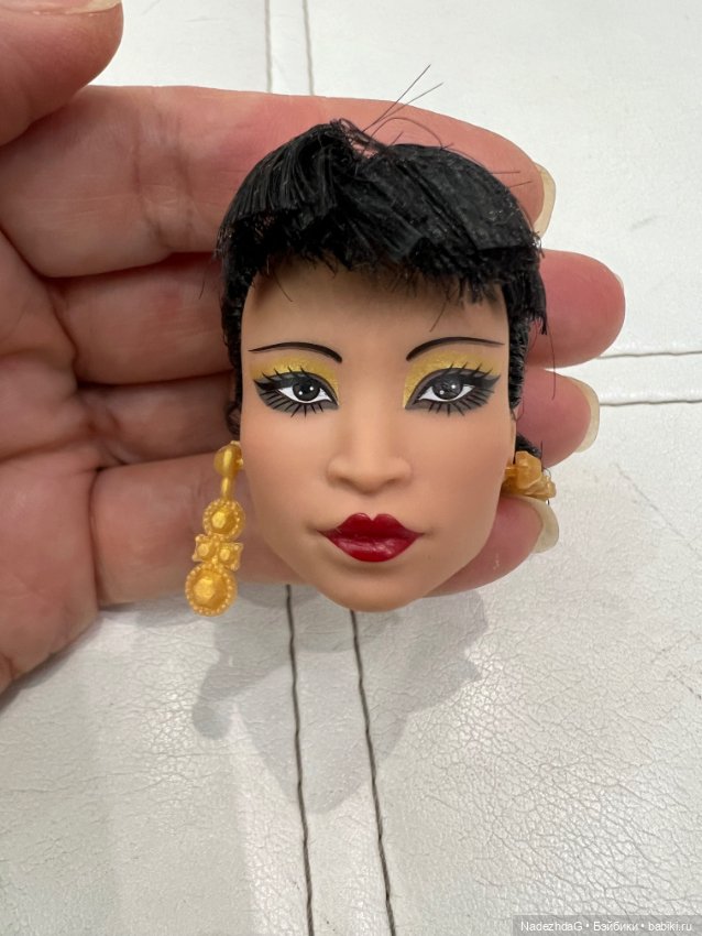 Голова Анна Мэй Вонг — Тела и головы для кукол (фото 2)