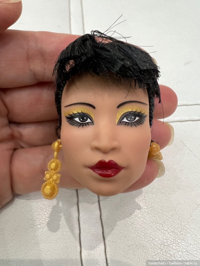 Голова Анна Мэй Вонг — Тела и головы для кукол