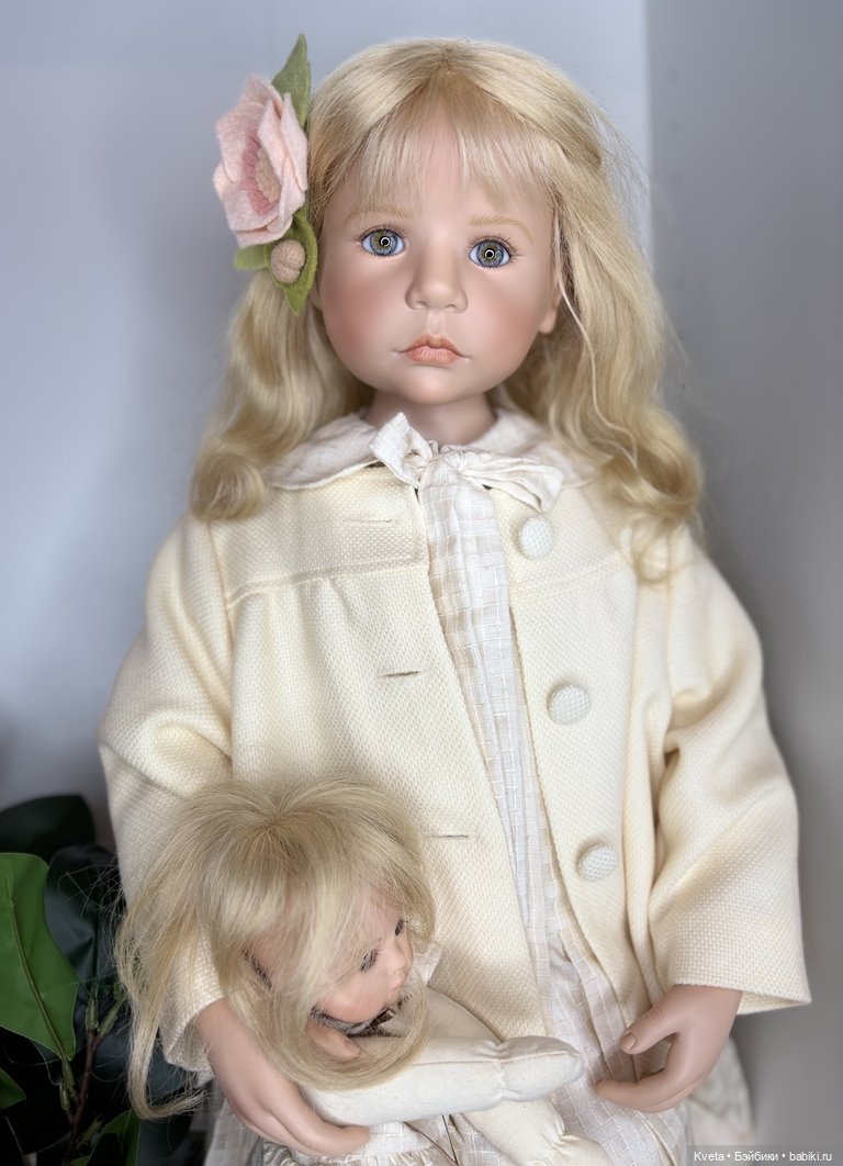 Sahra-Rachel( Сара-Рейчел) с куколкой Patti от Hildegard Gunzel WPM (фото 5)