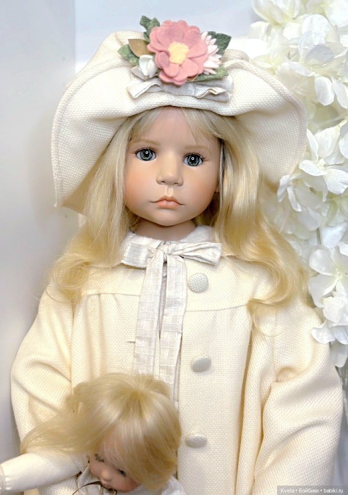 Sahra-Rachel( Сара-Рейчел) с куколкой Patti от Hildegard Gunzel WPM (фото 7)