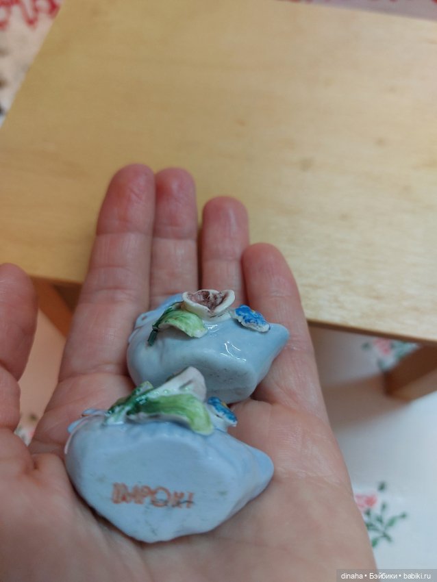 Фарфоровые вазочки в виде лебедей (фото 6)