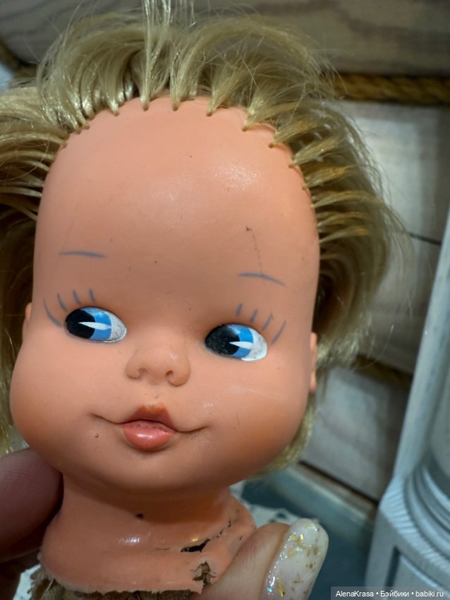 Голова и ручки кукла ГДР — Винтажные куклы и игрушки детства (фото 3)
