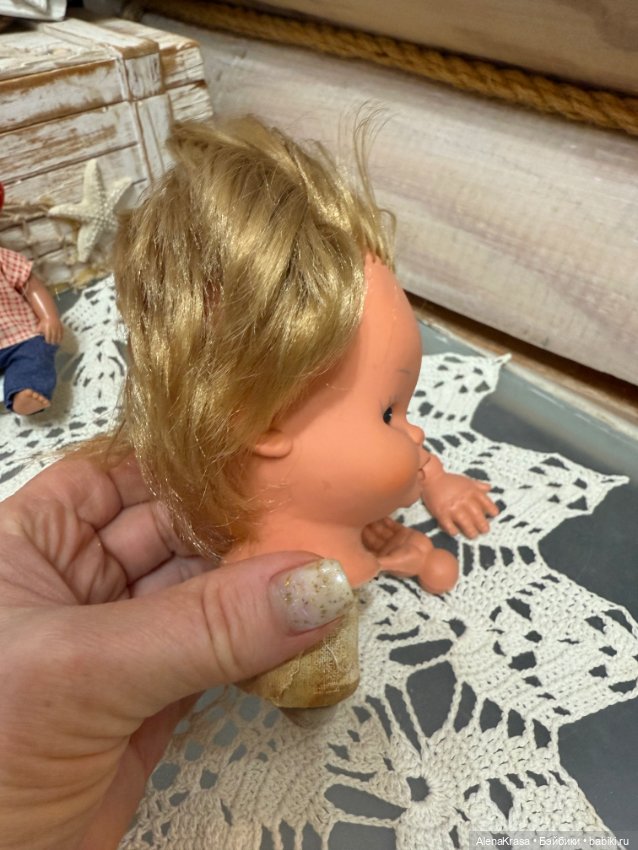 Голова и ручки кукла ГДР — Винтажные куклы и игрушки детства (фото 2)