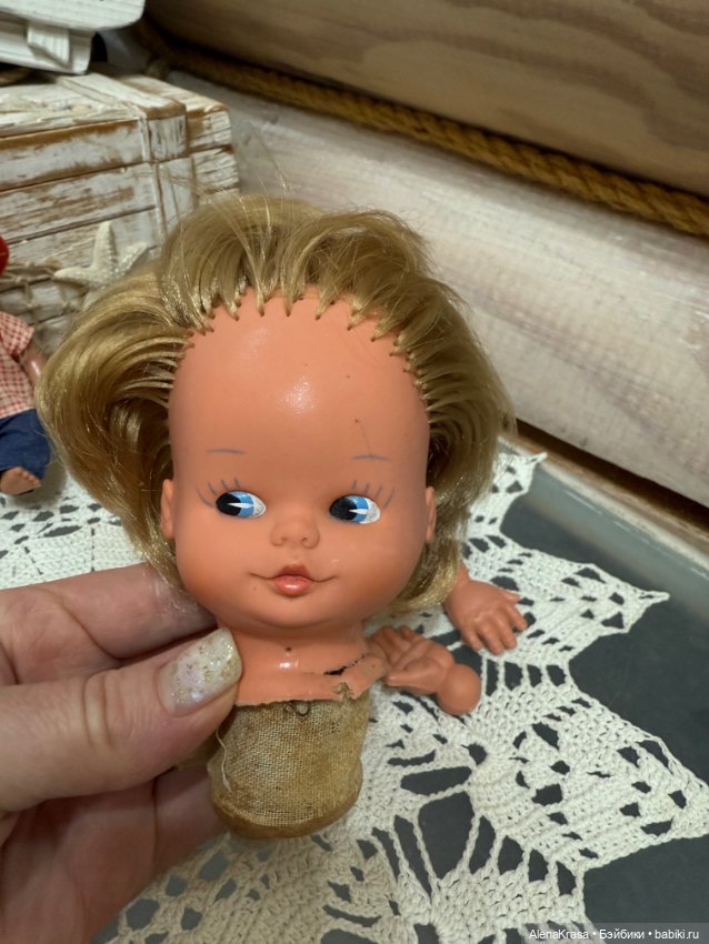 Голова и ручки кукла ГДР — Винтажные куклы и игрушки детства