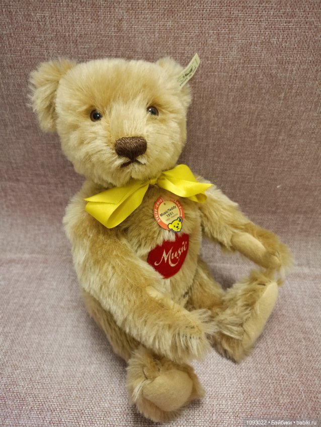 Музыкальный мишка Штайф, Steiff (фото 5)
