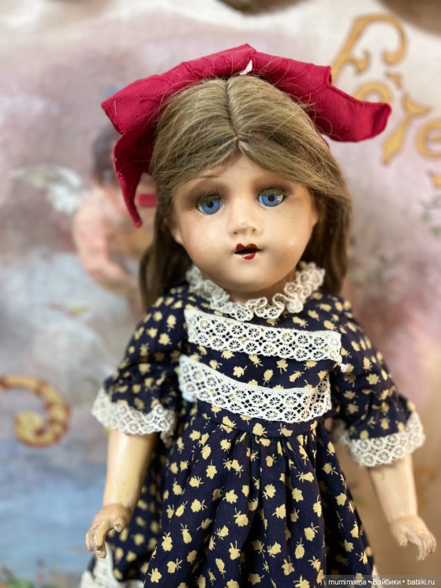 Антикварная кукла из массы ARMAND MARSEILLE M 10 рост 64 см (фото 8)