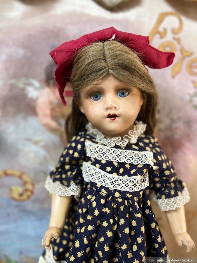 Антикварная кукла из массы ARMAND MARSEILLE M 10 рост 64 см (фото 7)