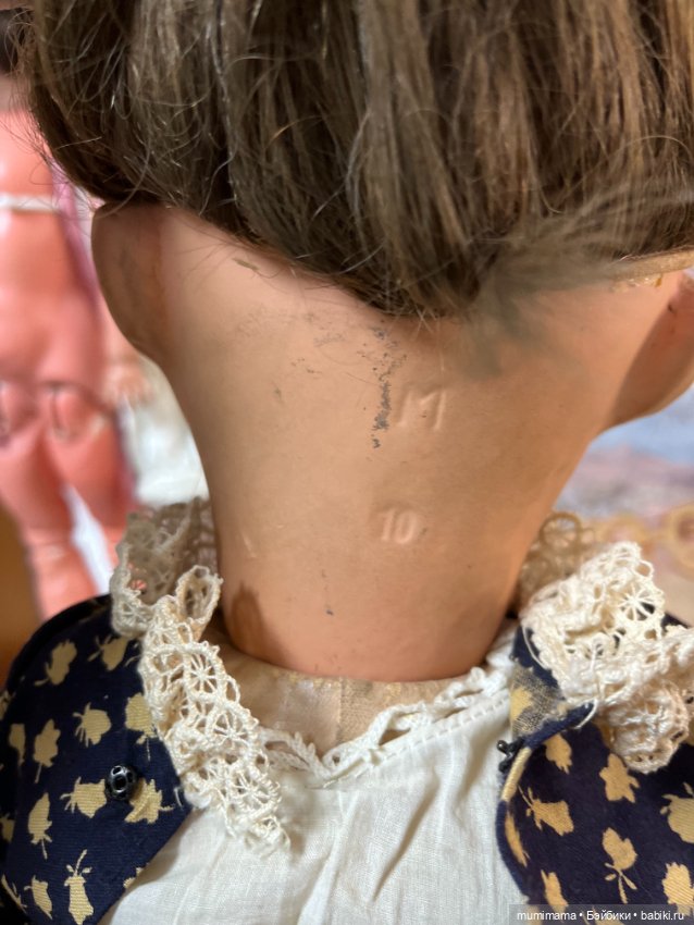 Антикварная кукла из массы ARMAND MARSEILLE M 10 рост 64 см