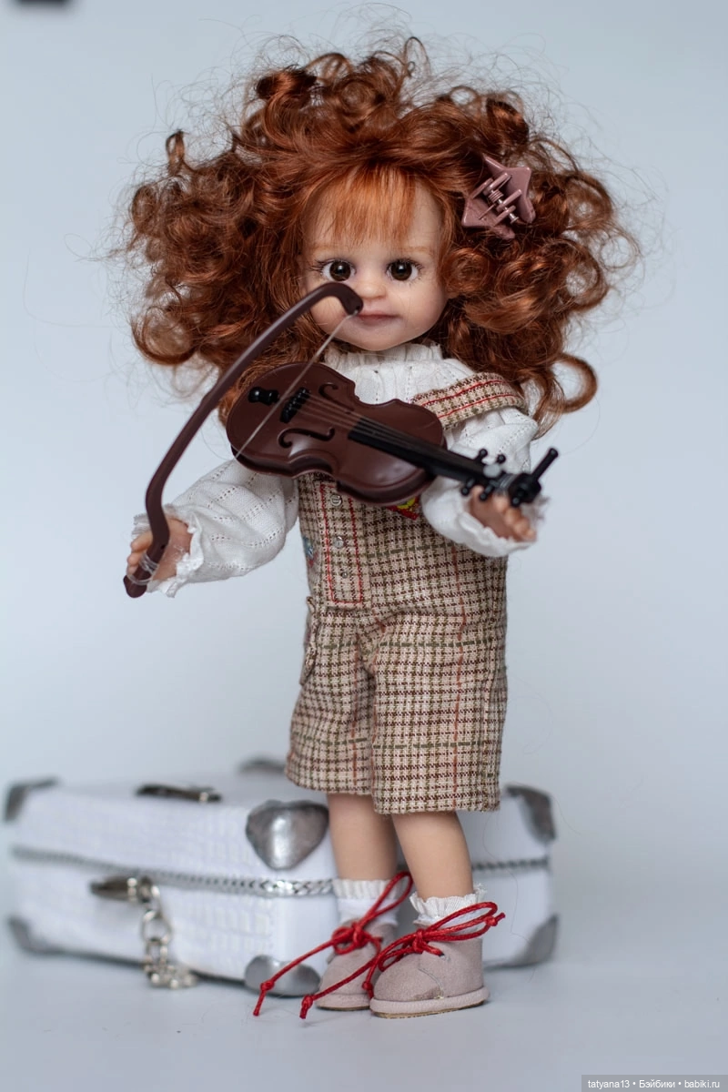 Leona - маленькая скрипачка или рыжий ангелочек (фото 4)