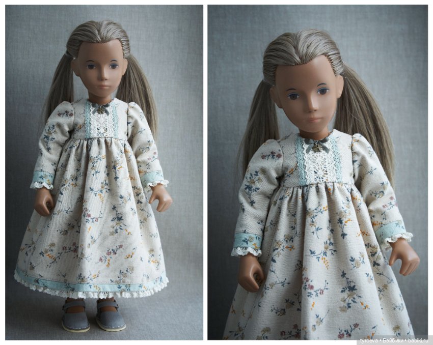 Уютные платья для кукол Sasha doll (фото 3)