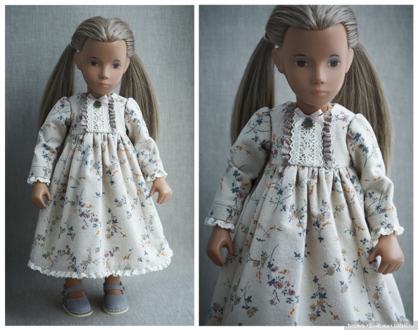 Уютные платья для кукол Sasha doll (фото 2)