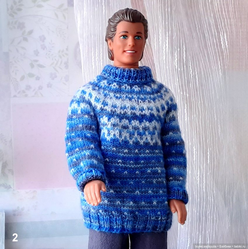 Комплекты для куклы Кен Ken: Свитер и брюки (фото 7)