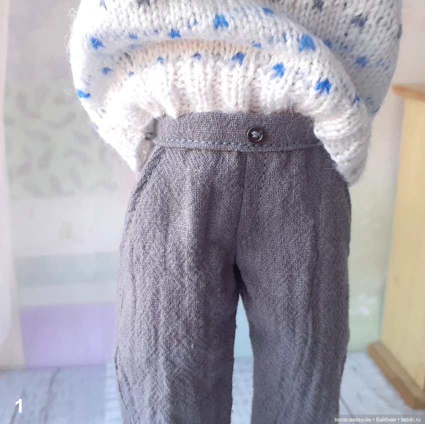 Комплекты для куклы Кен Ken: Свитер и брюки (фото 6)