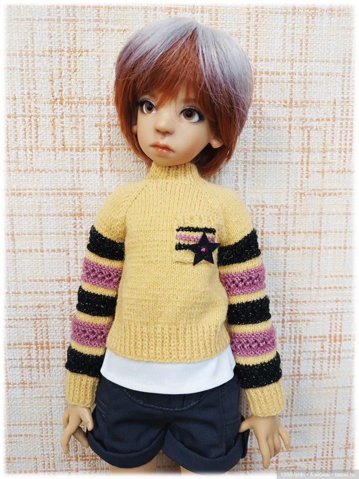 Одежда на кукол СД Кайе Виггс и др. 1/3 СД БЖД роста 50-65 см (фото 6)