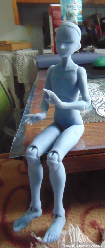 Анимешка шарнирная — Шарнирные куклы (не BJD)