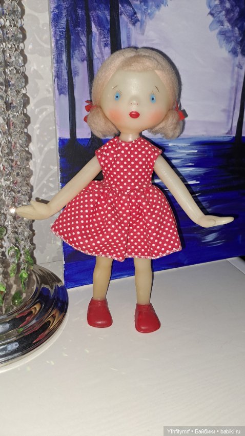 Кукла СССР Синеглазка — Винтажные куклы и игрушки детства