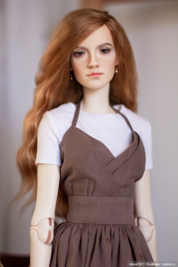 Сарафан на тонких лямках и футболка для SD (фото 3)