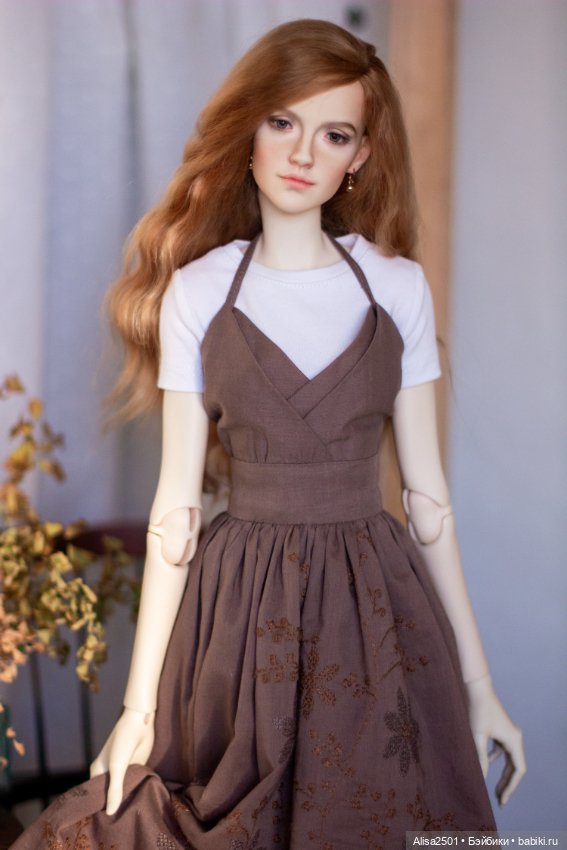 Сарафан на тонких лямках и футболка для SD (фото 5)