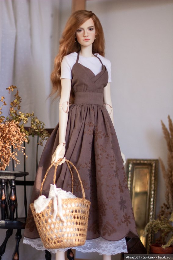 Сарафан на тонких лямках и футболка для SD (фото 2)