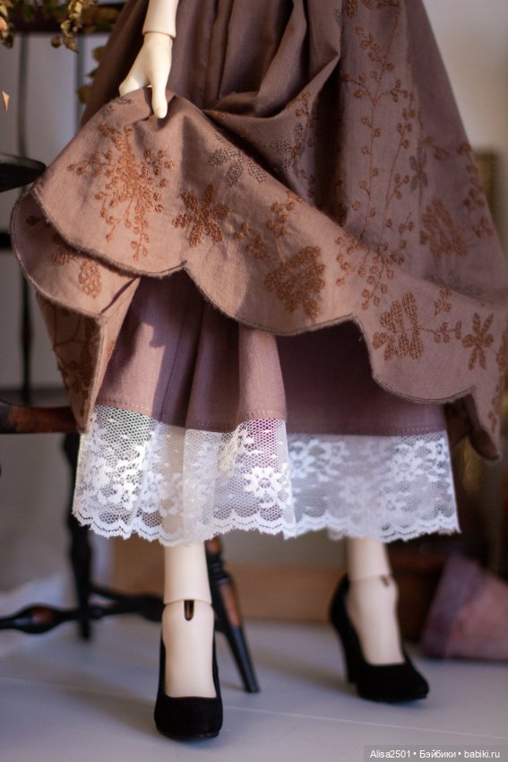 Сарафан на тонких лямках и футболка для SD (фото 4)