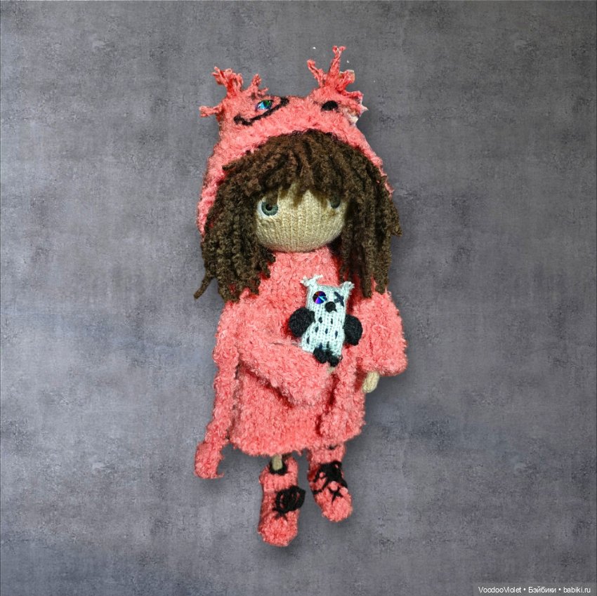 Вязаная куколка Серафима — Авторские куклы (фото 2)