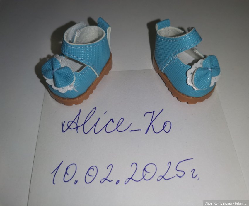 Кожаные туфли для BJD 1/6 YoSD (фото 4)