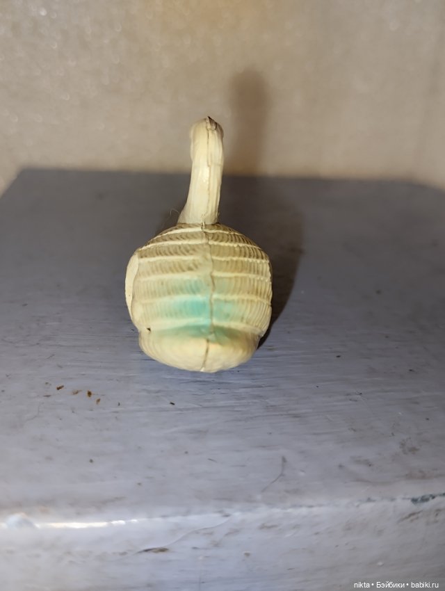 Целлулоидная игрушка СССР Лебедь Мини (фото 4)