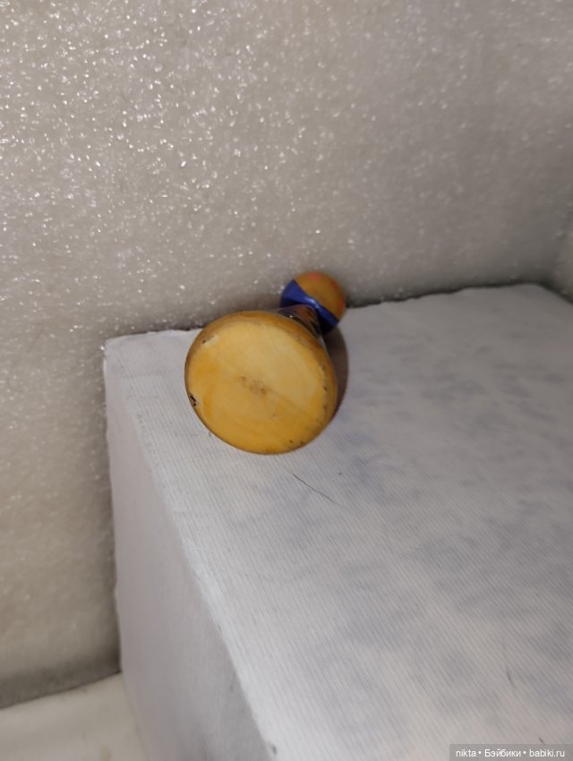 Деревянная игрушка СССР Девочка (фото 5)