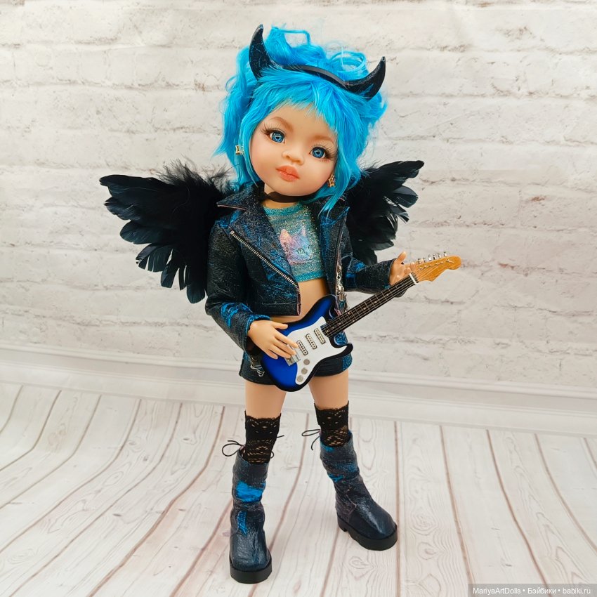 ООАК Паола Рейна кукла Нуар, Чертенок Superstar