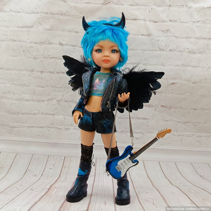 ООАК Паола Рейна кукла Нуар, Чертенок Superstar