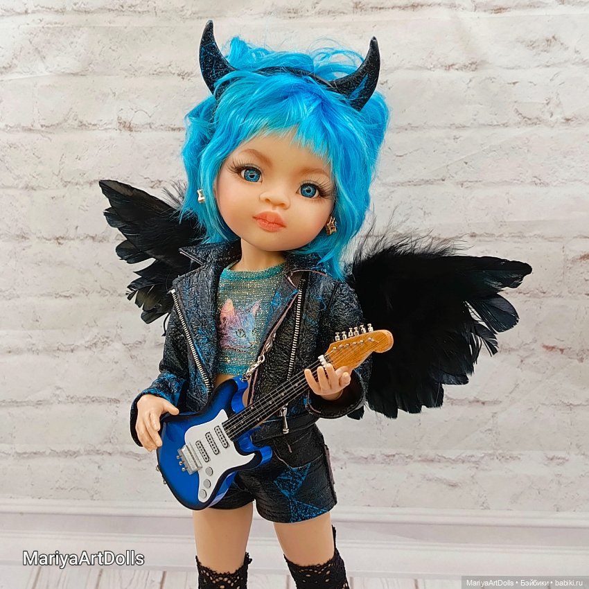 ООАК Паола Рейна кукла Нуар, Чертенок Superstar (фото 10)