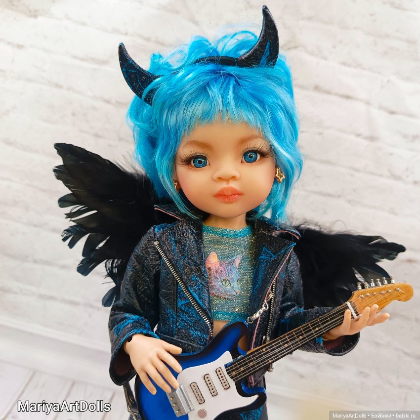 ООАК Паола Рейна кукла Нуар, Чертенок Superstar (фото 8)