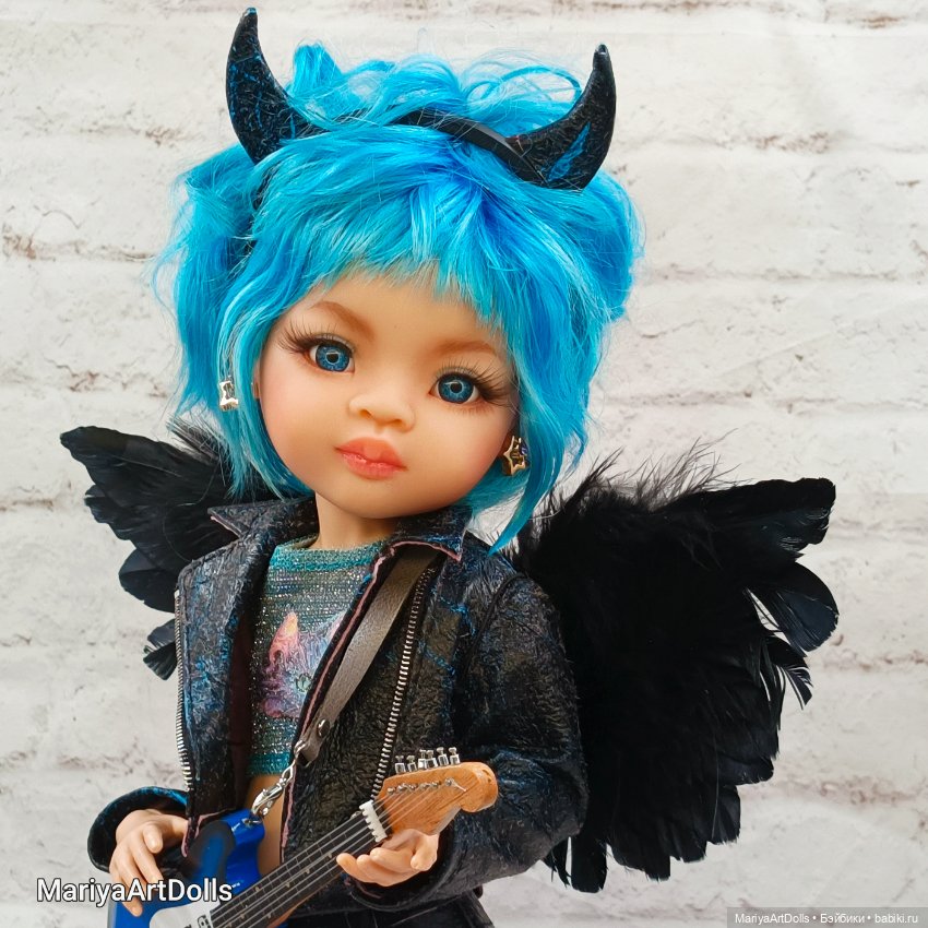 ООАК Паола Рейна кукла Нуар, Чертенок Superstar (фото 4)
