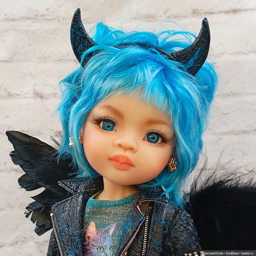 ООАК Паола Рейна кукла Нуар, Чертенок Superstar